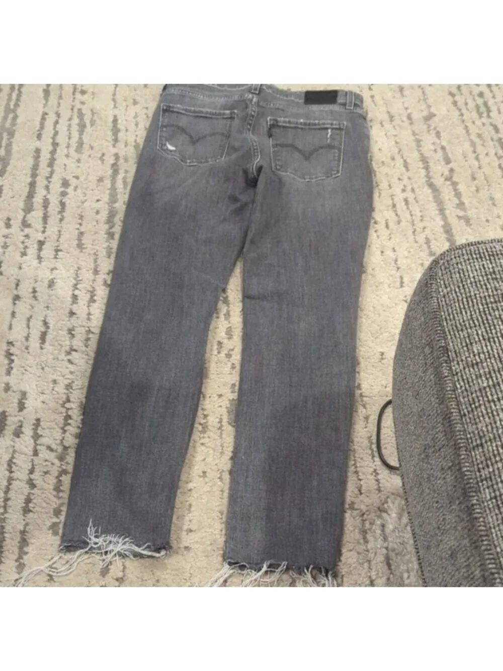 Levi's Gray Skinny Jeans